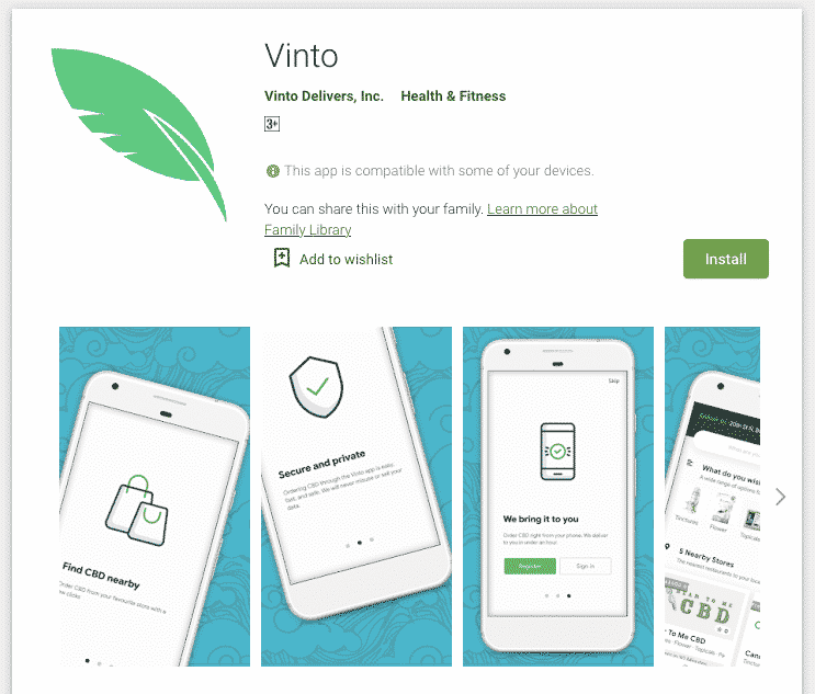 vinto delivers Ltd google play app